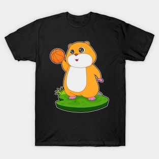 Hamster Basketball player Basketball T-Shirt